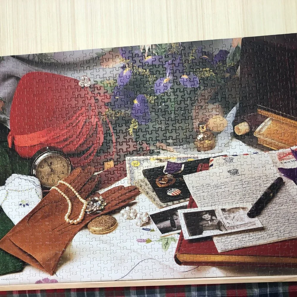 Kodacolor RoseArt 750 Piece Decades Puzzle 1940's  Theme Complete - Picture 2 of 6